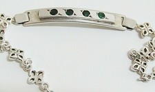 BRACCIALE IN SMERALDI E