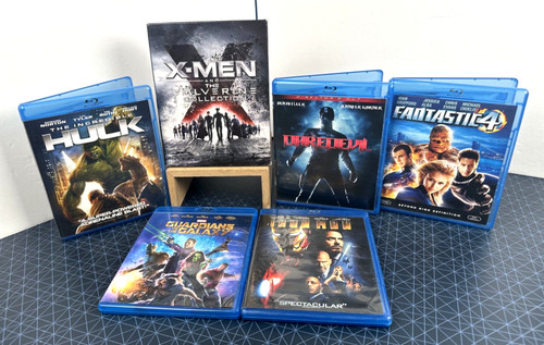 Marvel film blu ray - blu-ray, lot
