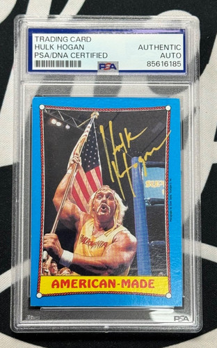 1987 topps hulk hogan card - hulk, #35