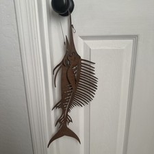 Scultura pesce vela/pesce