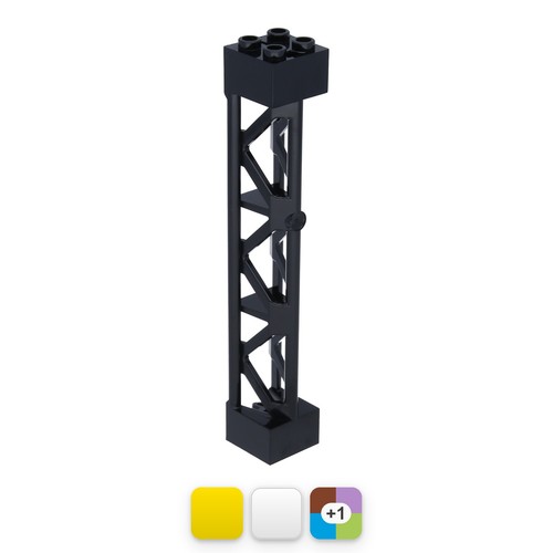Lego supporto 2x2x10 - 1x,