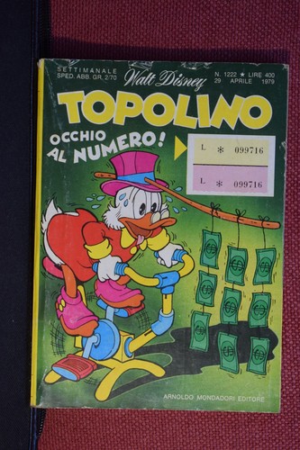 Topolino 1222 del 29 - del, aprile