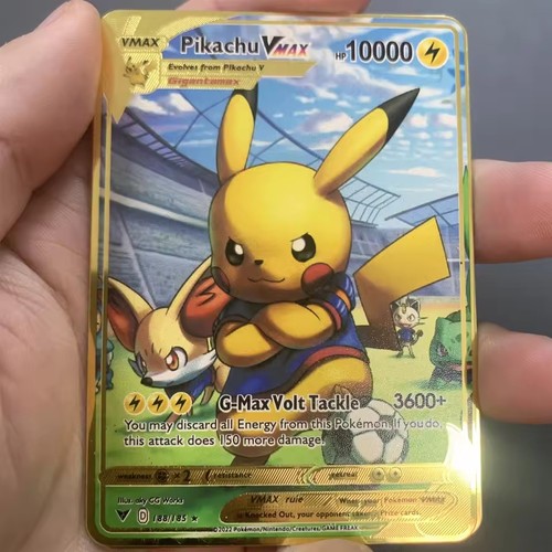 Pokemon card pikachu vmax - card,