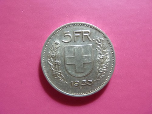 Svizzera franchi 1953 silver - 1953,