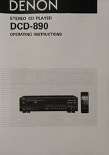 Denon DCD-890 - Lettore CD