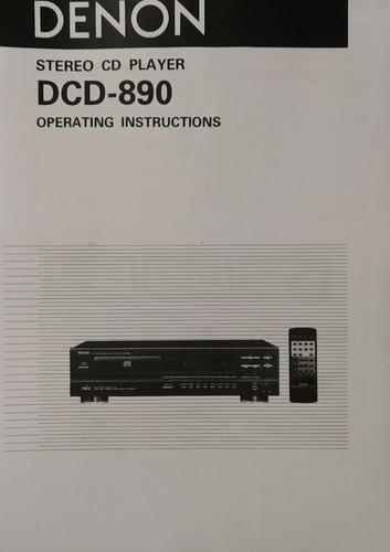 Denon dcd 890 lettore - dcd-890,