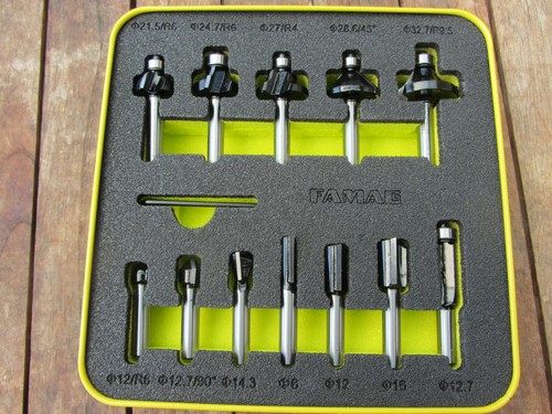 Famag set di frese - hm/hw,