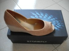 "STONEFLY" SCARPE DONNA DECOLTE' MIS.36 BEIGE PERFETTE COME NUOVE !!!