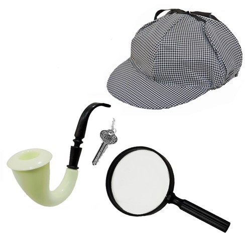 Costume detective cappello - costume,