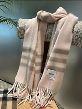 Sciarpa Burberry original. Donna 100% Cashmere Rosa *FINE SALDI  BLACK FRIDAY*