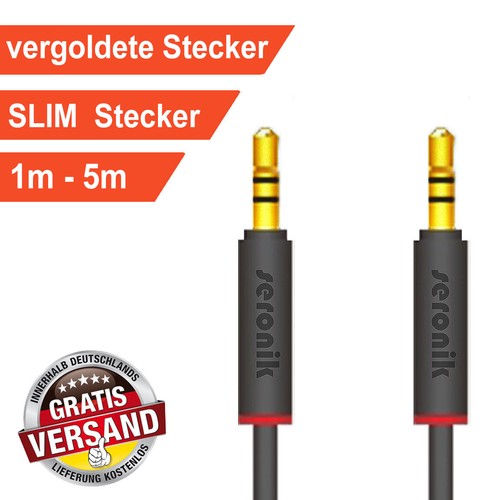 Aux kabel 5mm - aux, klinkenkabel