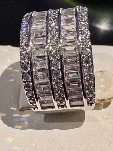 Gorgeous wide anniversary band - wide,