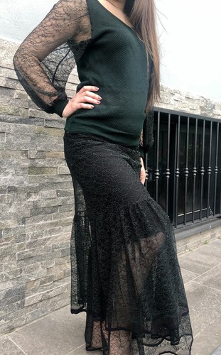 Completo donna verde bottiglia