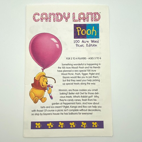 Candy land pooh - candy, manuale