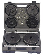 Valigetta Kit Pesi Palestra Manubri 20 Kg