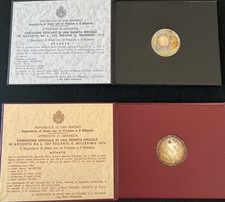 Lotto (10 CONFEZIONI) Monete Celebrative / Commemorative In Argento.