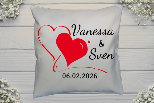 Cuscino 40x40 amore - cuscino, nome