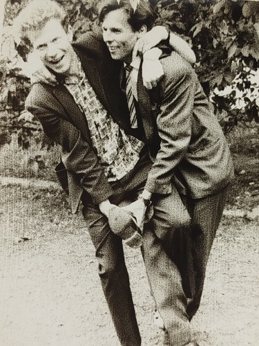 Foto epoca giovani ragazzi - d'epoca,