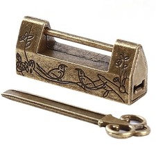 Lucchetto chiave antico in