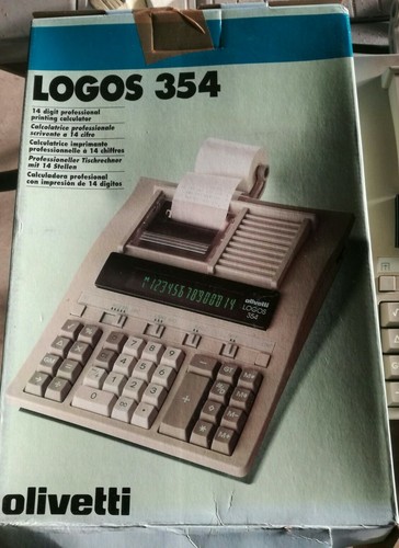 Calcolatrice olivetti modello - calcolatrice,