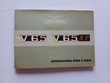 Moto Guzzi V 65 - V 65 SP 1983 manuale uso manutenzione libretto originale