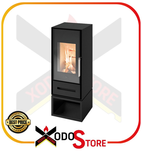 Stufa legna ermetica 5 kw - a, 9,5