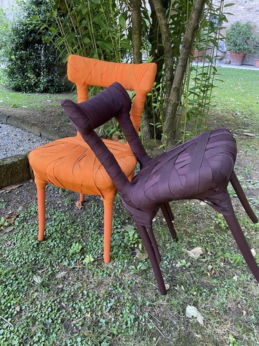 Coppia sedie edra fratelli - sedie,