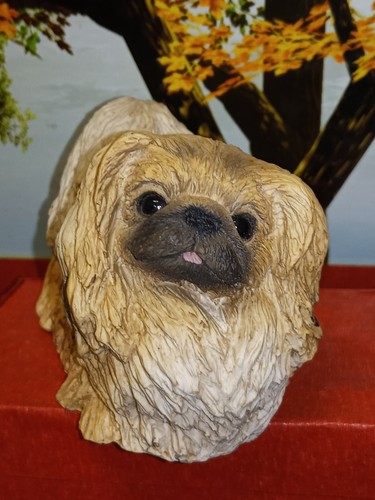 Statua mini scultura cane - statua,