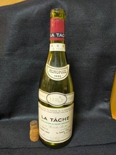 DRC LA TACHE 1980 Vintage ROMANEE CONTI Bottiglia (vuota) Monopolo Con Sugher...