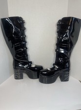 Stivali platform demonia - stivali,