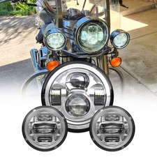 Faro proiettore led 7" e luci