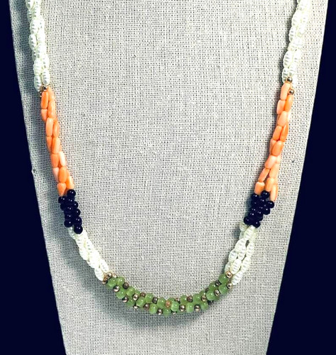 Collana tripla attorcigliata