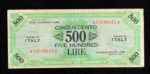 Cinquecento 500 lire - 500, am