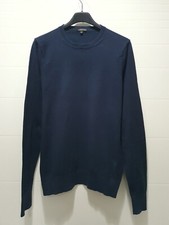 Maglia Donna Manica Lunga Blu S Patrizia Pepe 100% Cotone