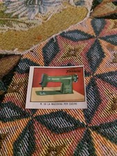 Ferrero Figurina Anni 50/60 Invenzioni E Scoperte  N. 56 La Macchina Da Cucire