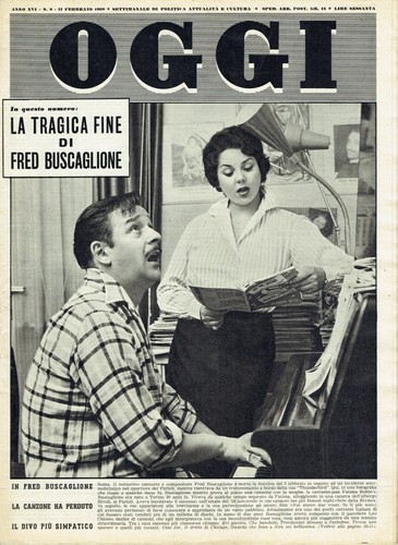 Oggi 1960 fred - oggi, 1960/6=fred