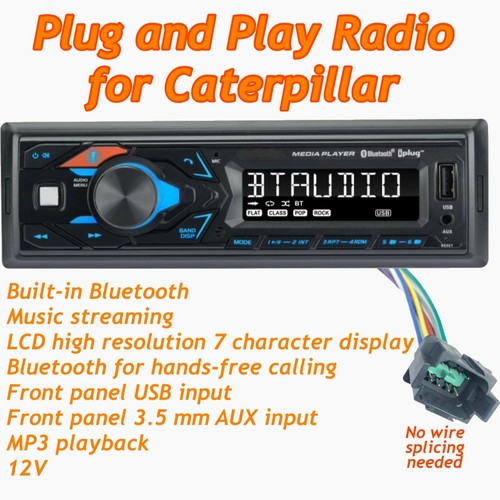 Radio plug play volt - &, 12