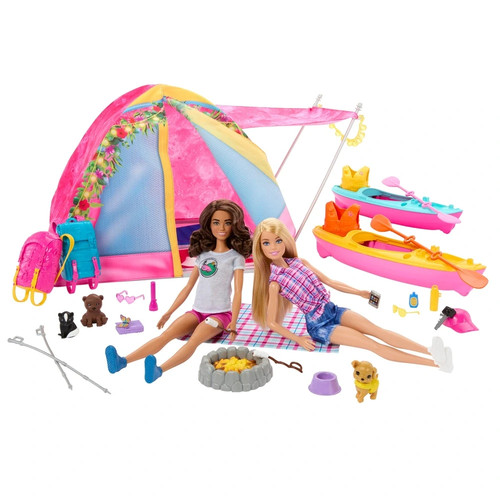 Barbie playset campeggio - barbie,