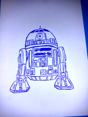 Disegno di star - disegno, wars