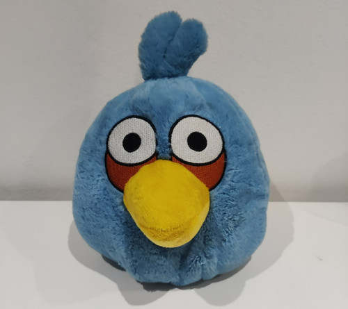 Peluche angry birds blu cm - birds,