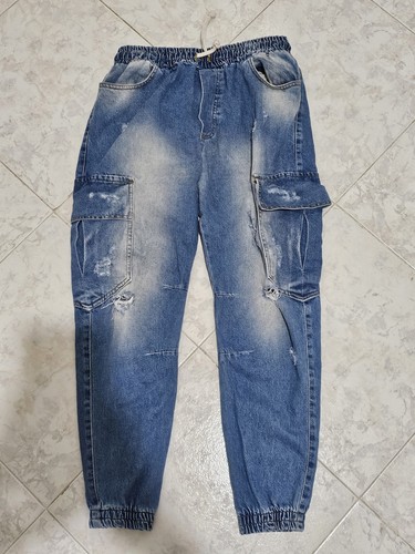 Jeans cargo uomo stile - ,