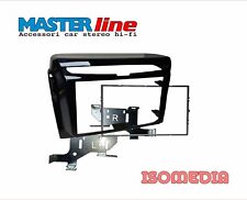 MASCHERINA AUTORADIO DUE DIN EURO E CHINA LANCIA YPSILON DAL 2012 KIT CON STAFFE