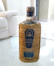 Mignon sigillo Repubblica Centerba Barattucci Chieti 23 cl 70% fiaschetta paglia