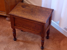 antico sgabello piede fiori panca gobba cassapanca tavolino HBT 40,5x39,5x24,5