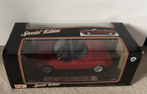 Maisto alfa romeo spider - alfa,