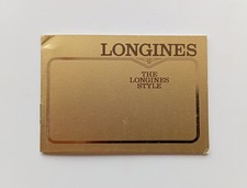 LONGINES Garanzia Guarantee