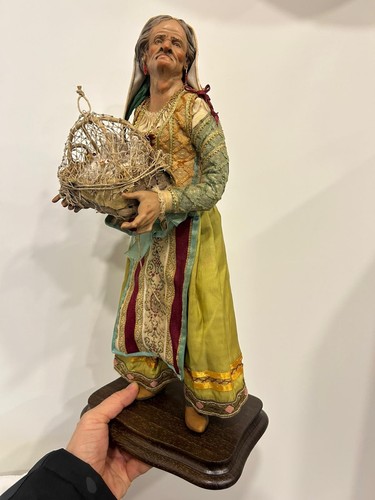 Pastore popolana con cesto 38 - cesto,