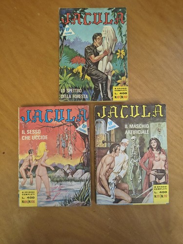 Lotto fumetti jacula - lotto, 3