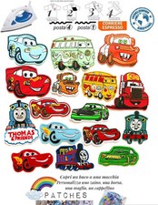 patch Cars Saetta McQueen trenino Thomas friends toppa iron on motori ruggenti