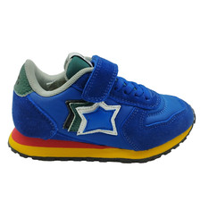 scarpe da ginnastica bambino blu in pelle sneakers bimbo scuola invernali